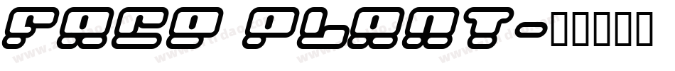 Face plant字体转换